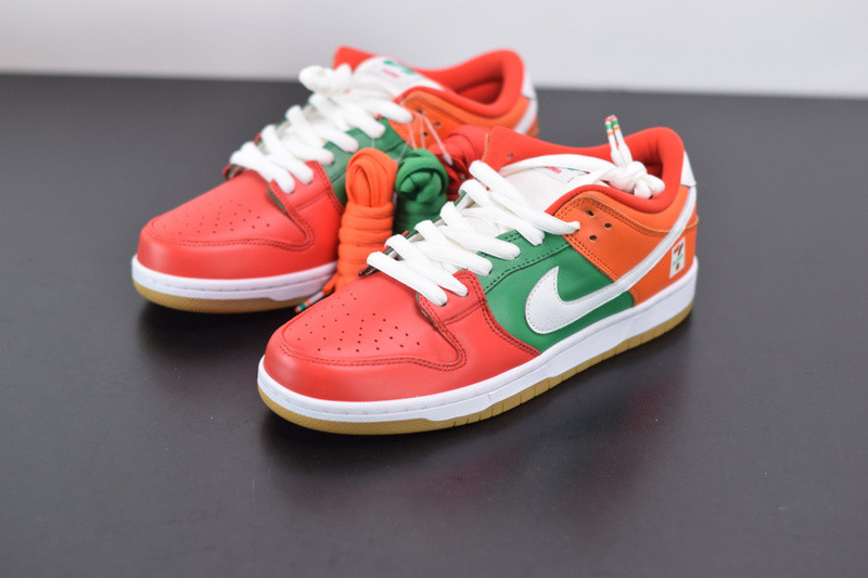 nike dunk low nike red orange green cz5130-600