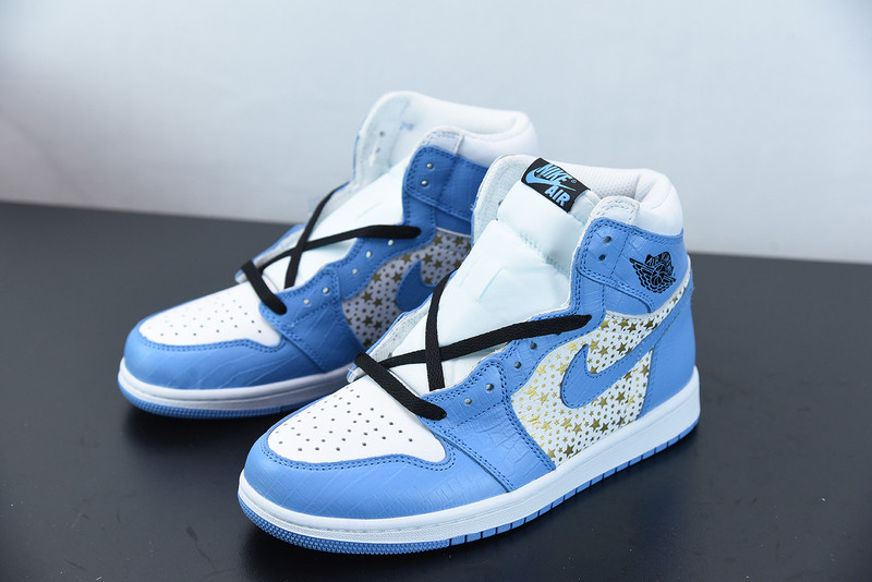 air jordan 1 S*p*e blue stars