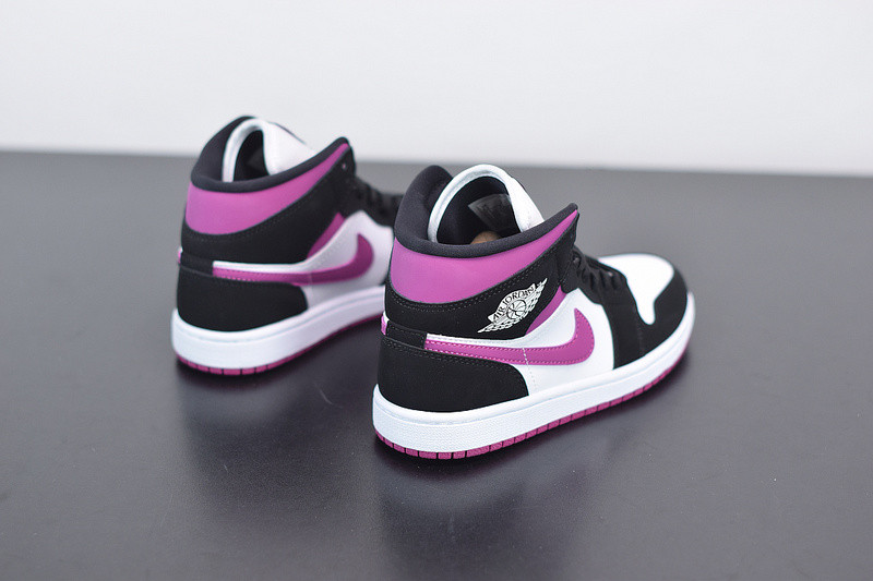 air jordan 1 mid magenta bq6472-005