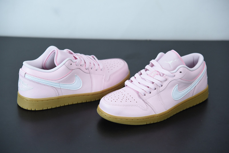 air jordan 1 low “pink gum” dc0774-601