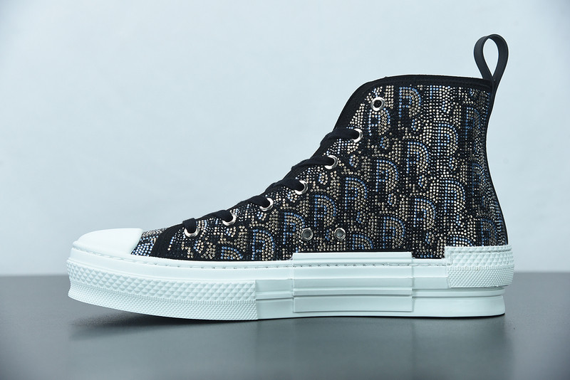 dio* b23 oblique high-top sneaker