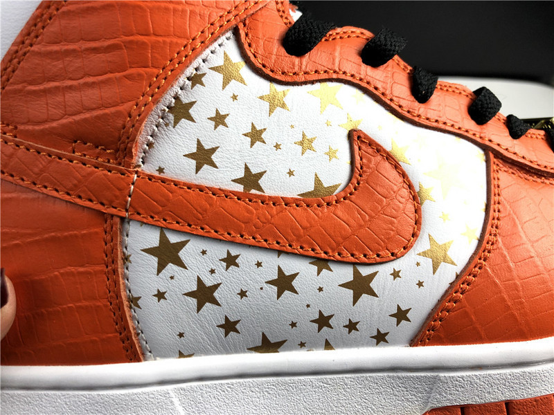 S*p*e x nike dunk high pro sb orange 307385-181