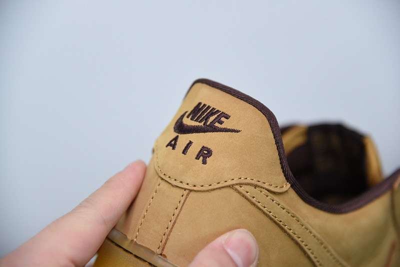 nike air force 1 low wheat dark mocha dc7504-700