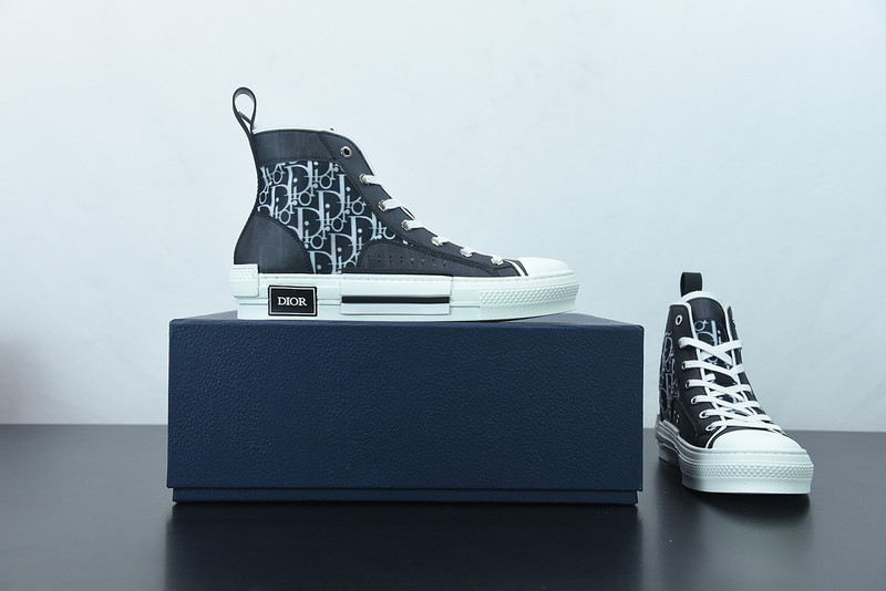 dio* b23 oblique high-top sneaker