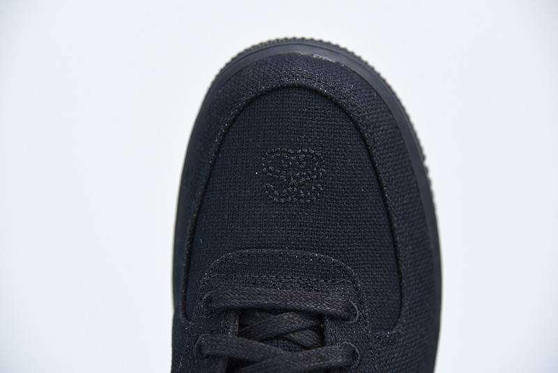 stussy x nike air force 1 low black cz9084-001