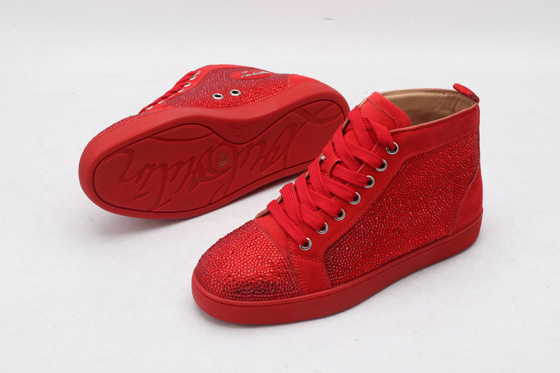 chian louin high top sneaker