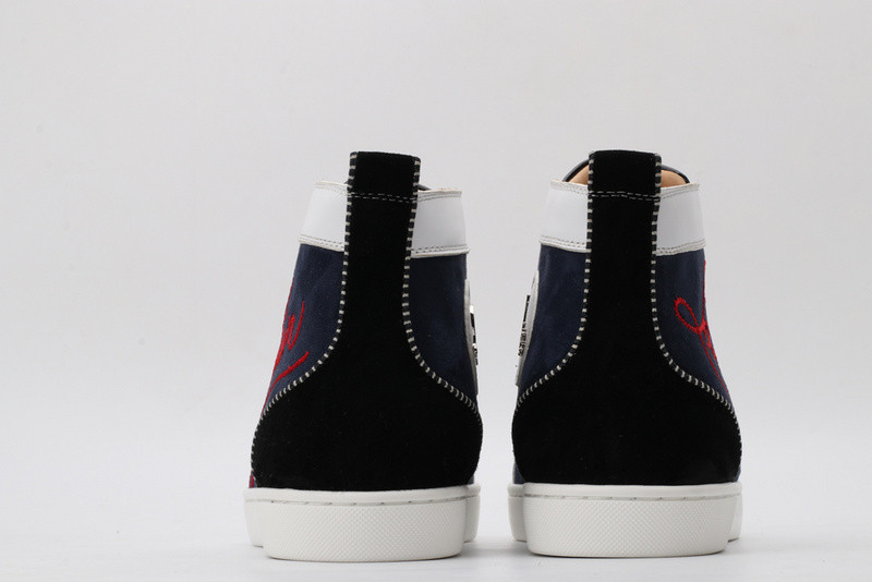 chian louin high top sneaker