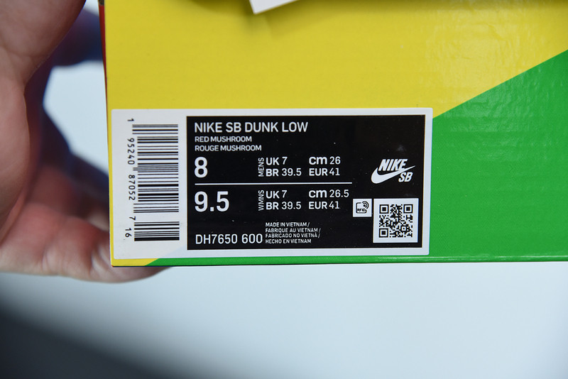 nike sb dunk low stingwater magic mushroom dh7650-600