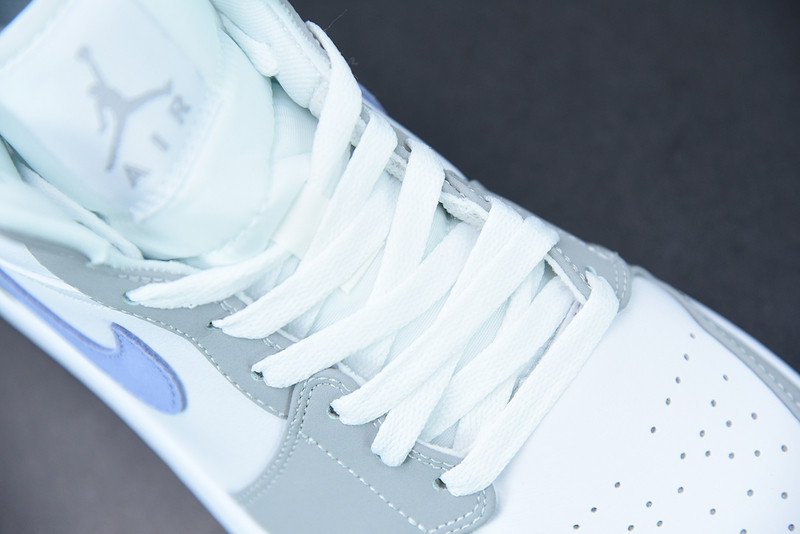 air jordan 1 mid grey blue bq6472-105