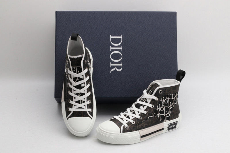dio* b23 oblique high-top sneaker