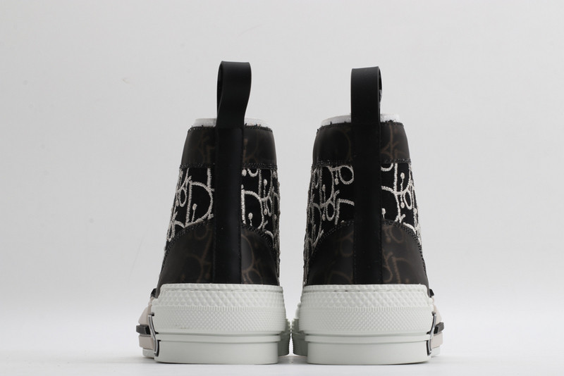dio* b23 oblique high-top sneaker