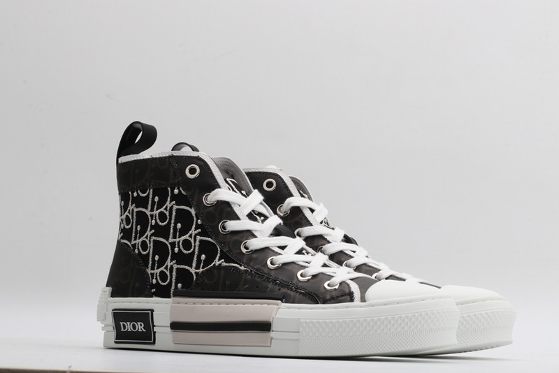 dio* b23 oblique high-top sneaker