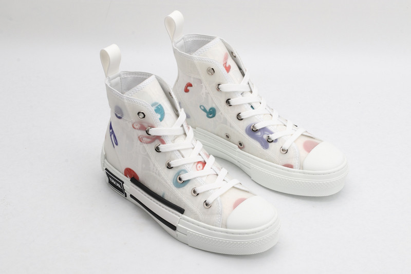 dio* b23 oblique high-top sneaker