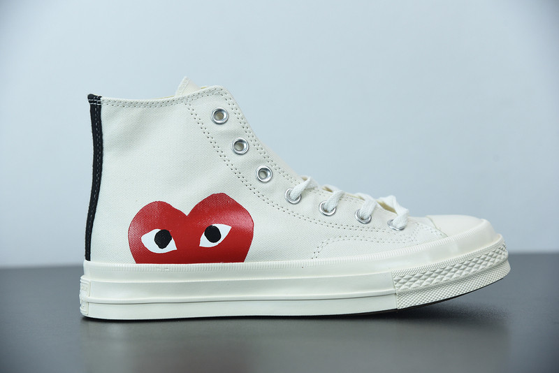 cdg play x converse