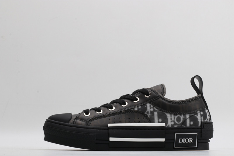 dio* x kaws b23 low-top sneakers in oblique 1012
