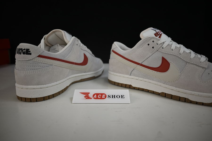 nike dunk low se 85 double swh sail orange (w) do9457-100