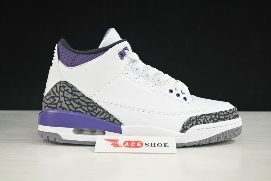 air jordan 3 retro ''dark iris'' ct8532-105