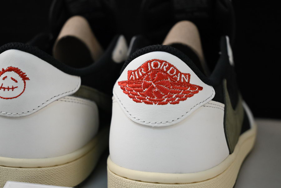 travis scott x air jordan 1 low og “olive” dz4137-106