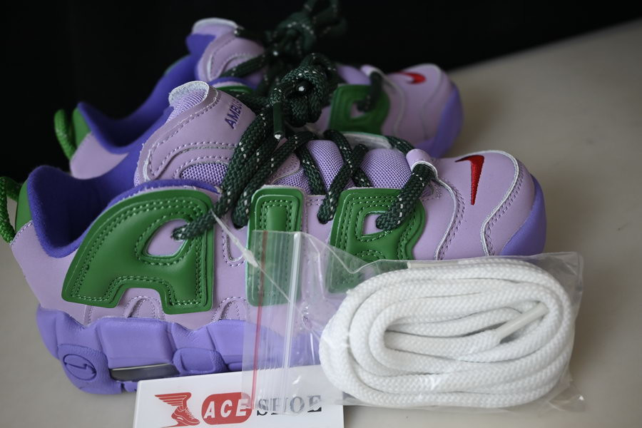 ambush x nike air more uptempo low lilac fb1299-500