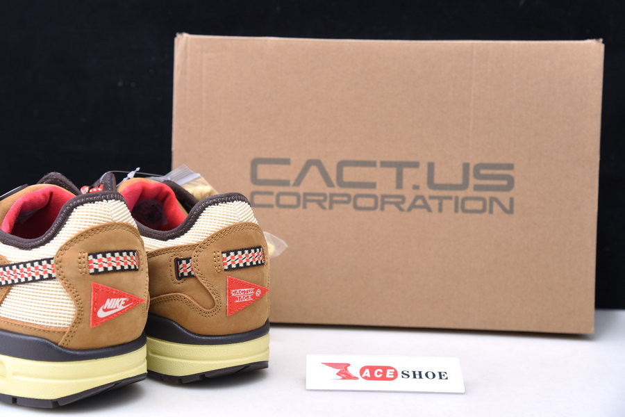 travis scott x nike air max 1 "wheat" do9392-701