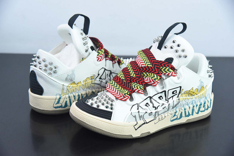 lanvin curb sneaker