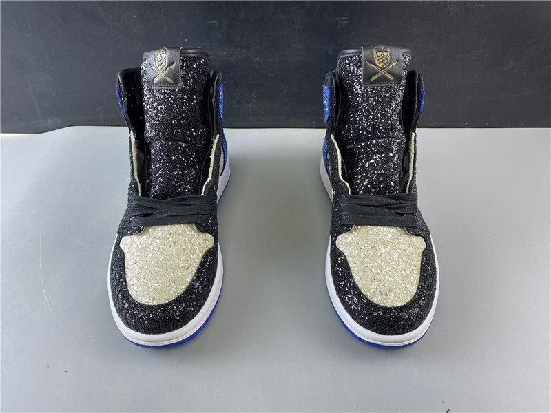 air jordan 1 x fragment design “glitter” ck5566-400