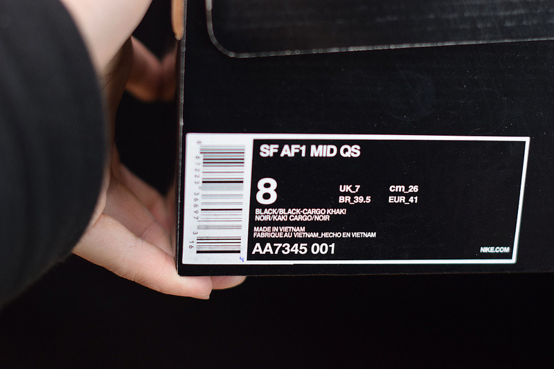 nike air force 1 mid qs "tiger camo" aa7345-001
