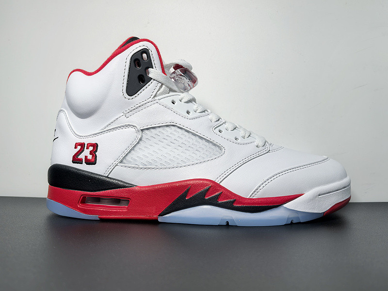 Air Jordan 5 Fire Red Black Tongue HQ7978-101