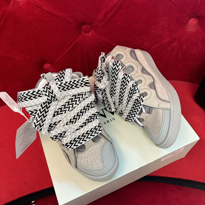 lanvin curb sneaker