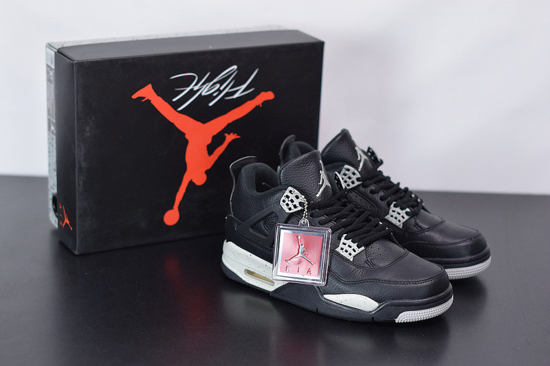 air jordan 4 retro ls "oreo" 314254-003