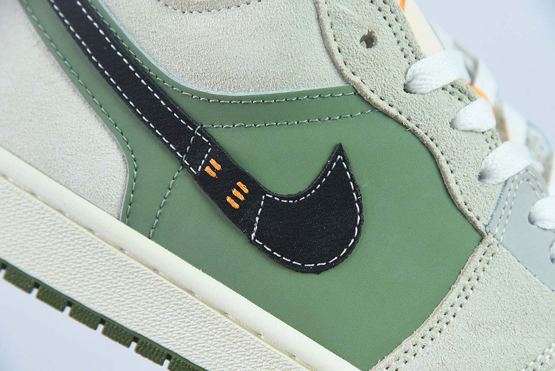 air jordan 1 low craft se “light olive” fd6819-300