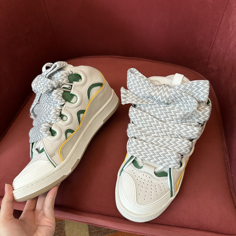 lanvin curb sneaker