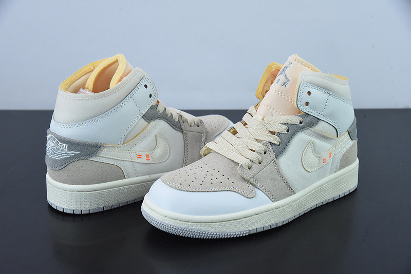 air jordan 1 mid craft “inside out” dm9652-100
