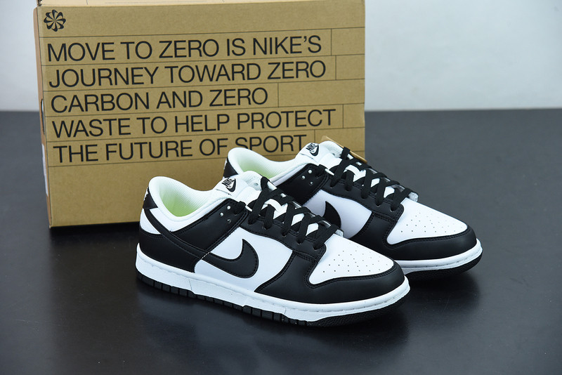 nike dunk low next nature ‘white/black’ dd1873-102