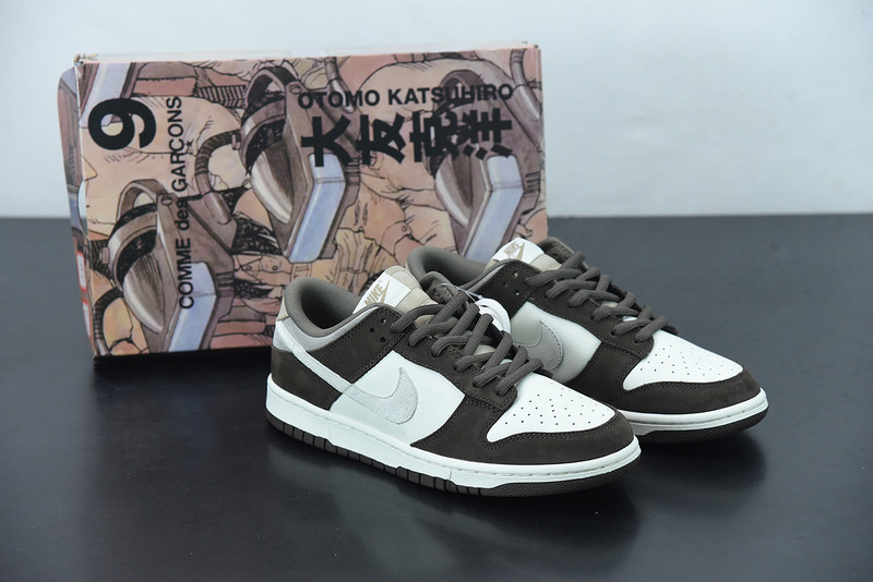 otomo katsuhiro x nike sb dunk low steamboy ost grey brown mocha lf0039-001