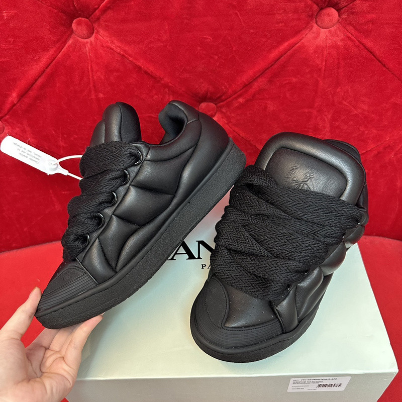 lanvin curb sneaker