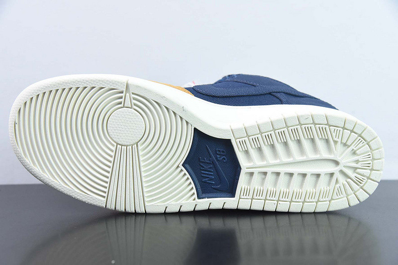 nike sb dunk low "midnight navy/ochre" dx6775-400