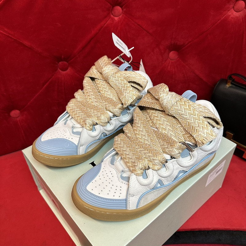 lanvin curb sneaker