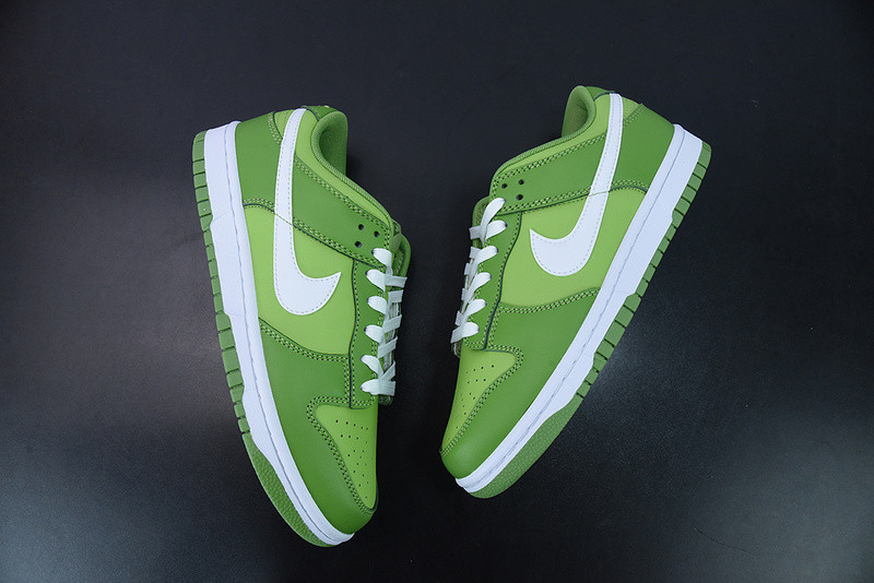 nike dunk low green white dj6188-300