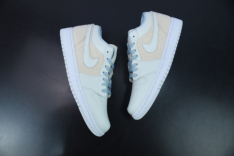 air jordan 1 low “canvas” dq4151-500