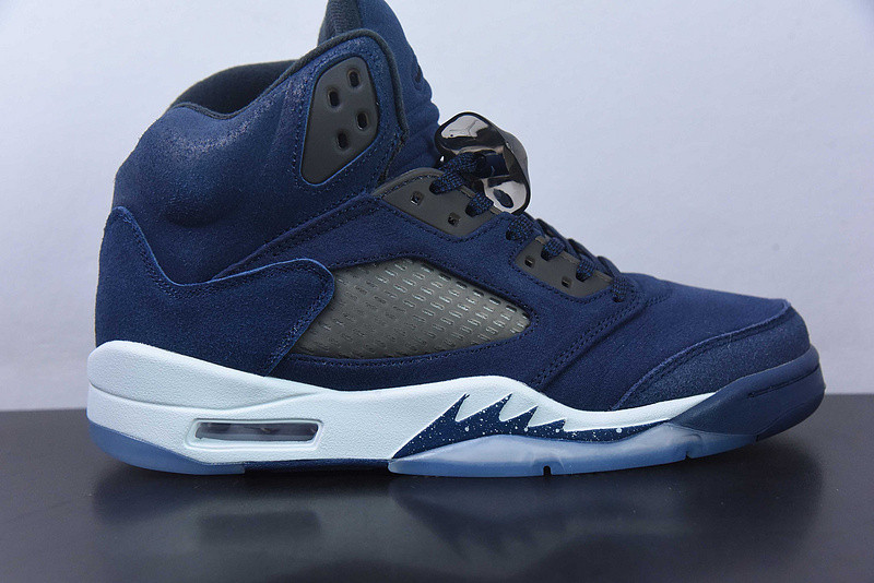 (gs) air jordan 5 retro ''midnight navy'' fn5452-400