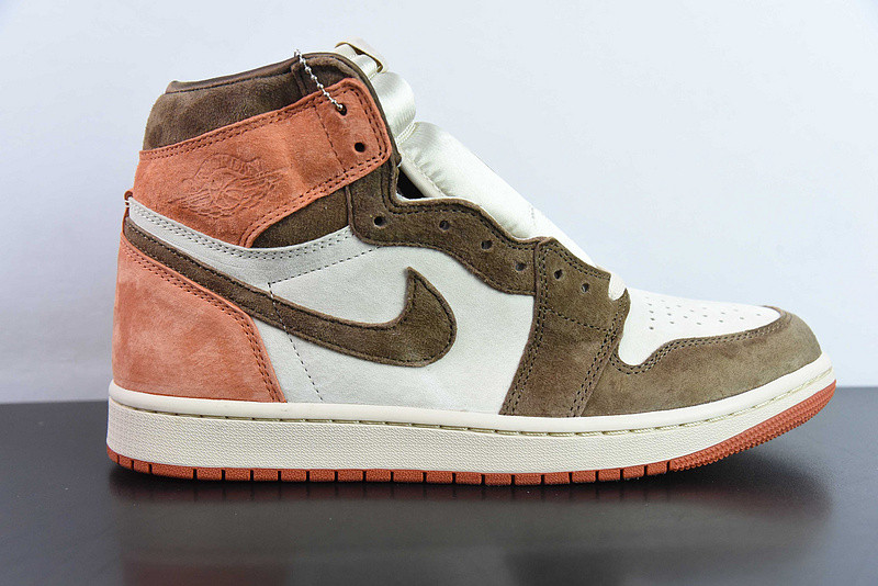 air jordan 1 retro high og wmns "dusted clay" fq2941-200