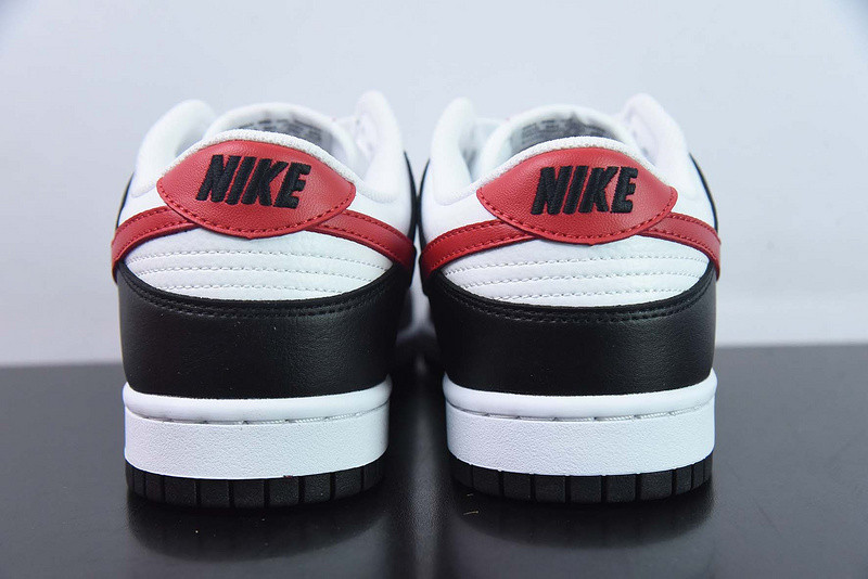 nike dunk low black university red fb3354-001