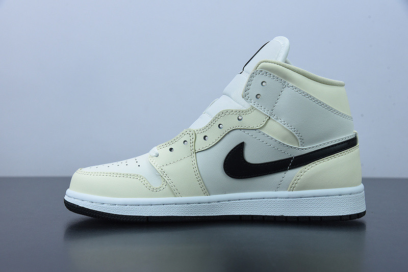 air jordan 1 mid “coconut milk” bq6472-121