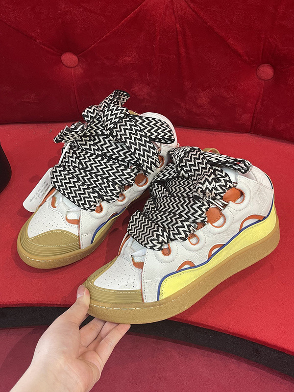 lanvin curb sneaker