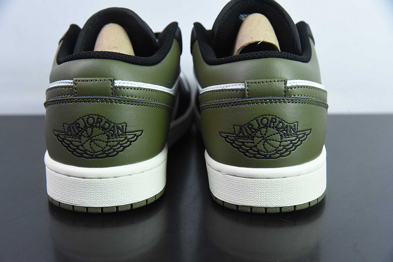 Air Jordan 1 Low Medium Olive 553558-092