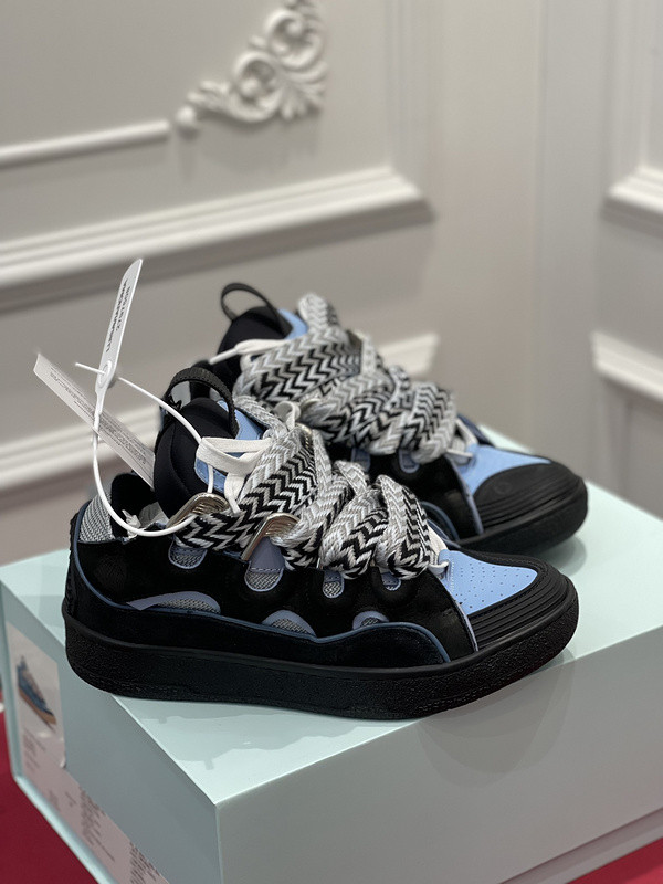 lanvin curb sneaker