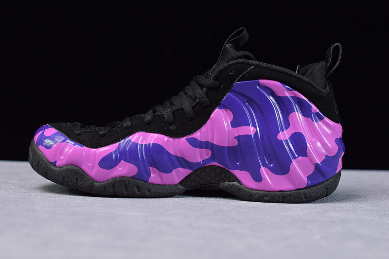 nike air foamposite pro “purple camo” 624041-012