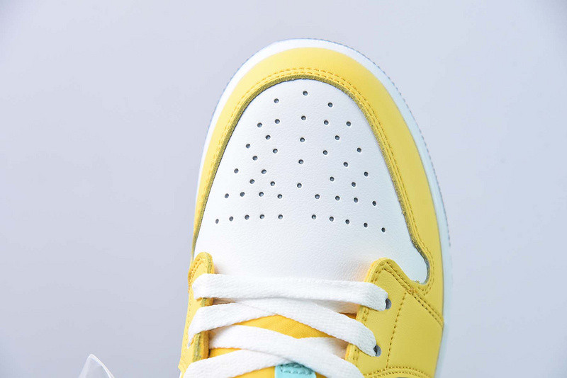 air jordan 1 low yellow white grind dx4375-800