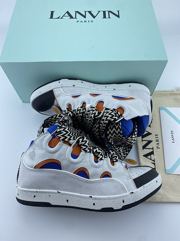 lanvin curb sneaker